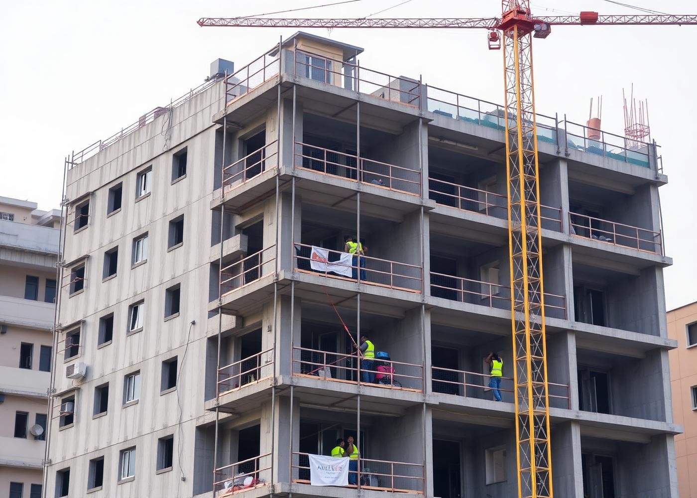 Site progress