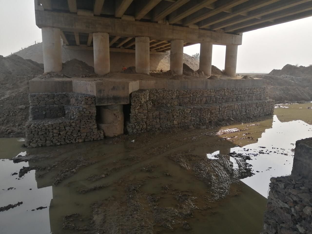 Pier Scour Protection