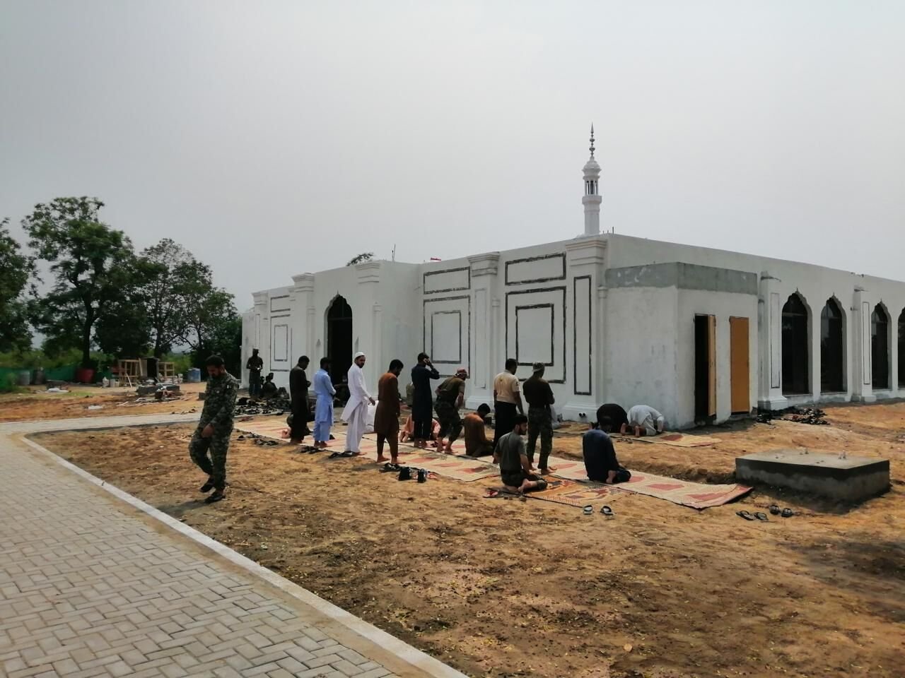 Masjid Handover — First Prayer