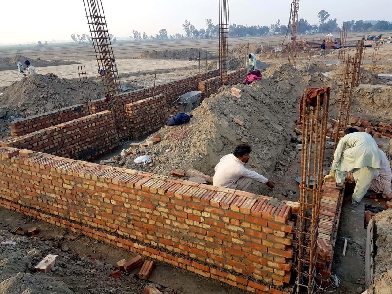 Column Casting & Brickwork